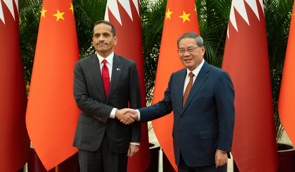 Qatar and China Discuss Strengthening Strategic Relations